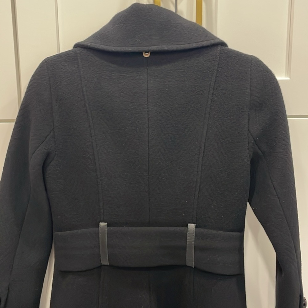 Mackage Wool Blend Black Peacoat Size XS - Picture 6 of 15